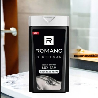 Sữa Tắm Romano 180g – Đủ Mùi Lựa Chọn, Sạch Da, Lưu Hương Nước Hoa Nam Tính
