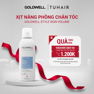 Xịt Phồng Chân Tóc Goldwell Root Boost Làm Dày Tóc, Không Bết Dính, Giữ Nếp Lên Tới 48h - 200ml