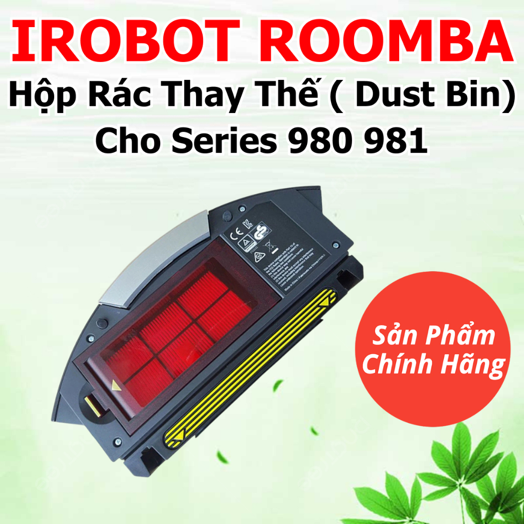 Hộp rác Dust bin cho robot hút bụi irobot roomba 980 981 - Mới 95%