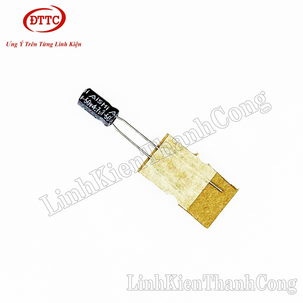 Bộ 50 Chiếc Tụ 4.7uF 50V 4x7mm 5x11mm