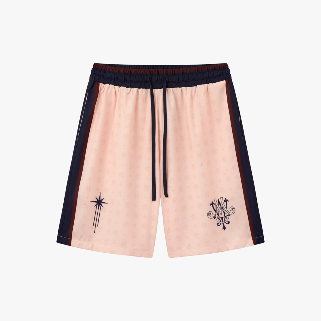 Quần SHORT MIKENCO MONOGRAM SATIN