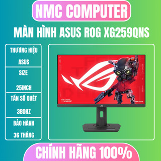  Màn hình ASUS ROG Strix XG259QNS 25" Fast IPS 380Hz chuyên game chính hãng bảo hành 36 tháng 