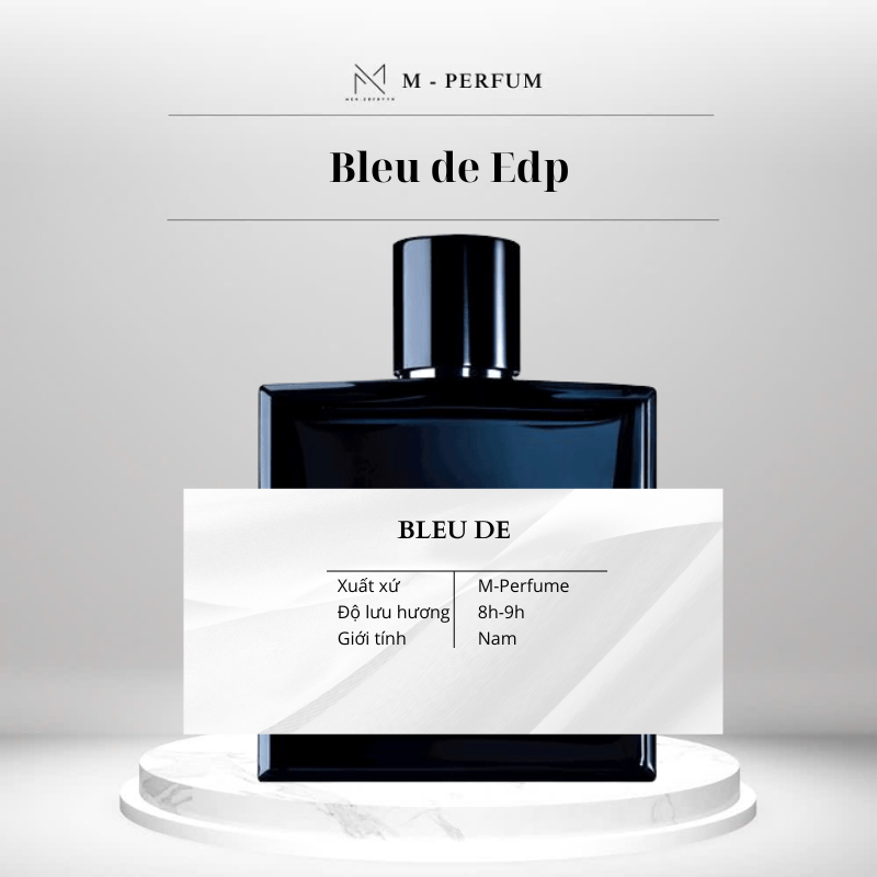 Nước hoa nam N.EMBYVN Bleu De EDP | Nước hoa phong cách Lịch Lãm, Sang Trọng