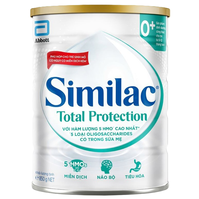 Sữa bột Abbott Similac Total Protection 850G cho bé sinh mổ