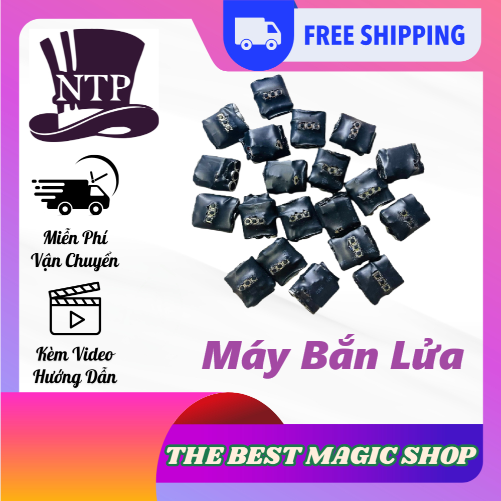 Ảo Thuật Máy Bắn Lửa Siêu Nhỏ Magic Mini Fire Shooter – Compact Flame Launcher for Stage Performance