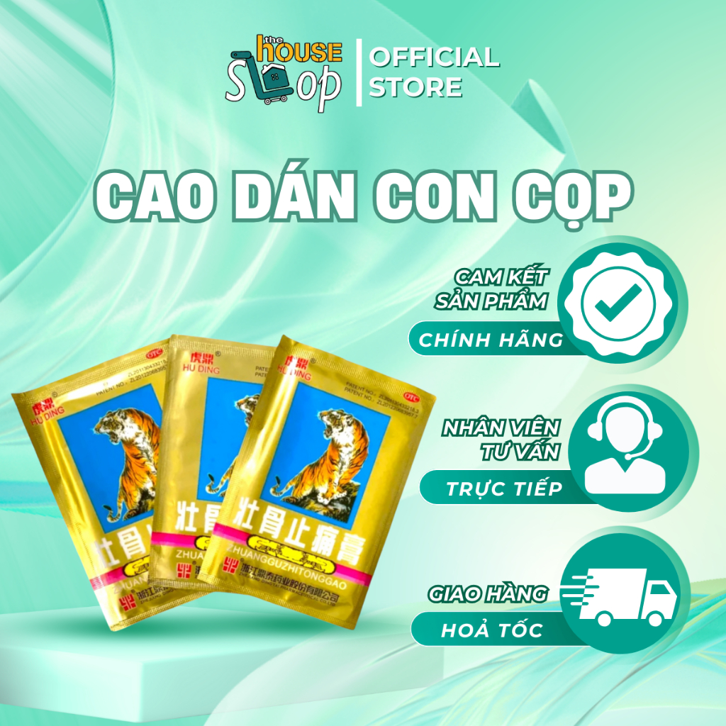 Cao Dán Con Cọp Giảm Đau Thái Lan