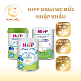 Sữa công thức HiPP Organic Combiotic số 1 2 3 | Sữa Bò & Dê lon 350g 400g 800g | Phát triển toàn diện - Kiwibaby.shop