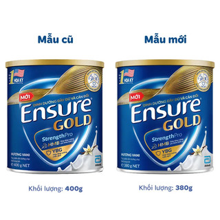 Sữa bột Abbott Ensure Gold 380G