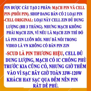 Pin Scud cho Oppo A1 DL 5000 mAh