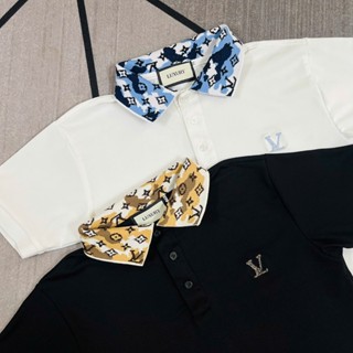   Có video  Áo thun nam cao cấp áo polo cổ tròn xốp phối thêu chuẩn đẹp vải dày dặn in phối như hình 