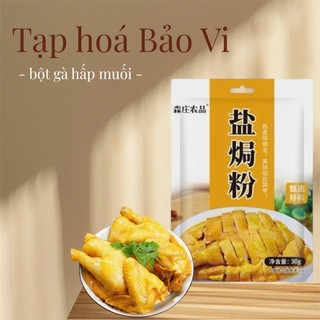 ( combo 2 gói ) Bột gà hấp muối Quảng Đông gói 30gr/gói