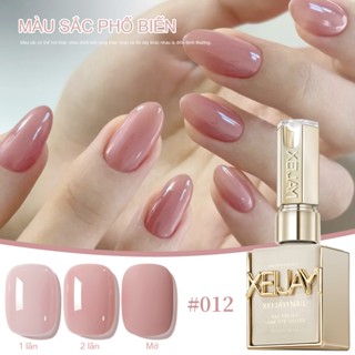  XEIJAYI 15ml Sơn móng tay màu hồng nude mới phổ biến lâu trôi thích hợp cho tiệm móng và tự làm 