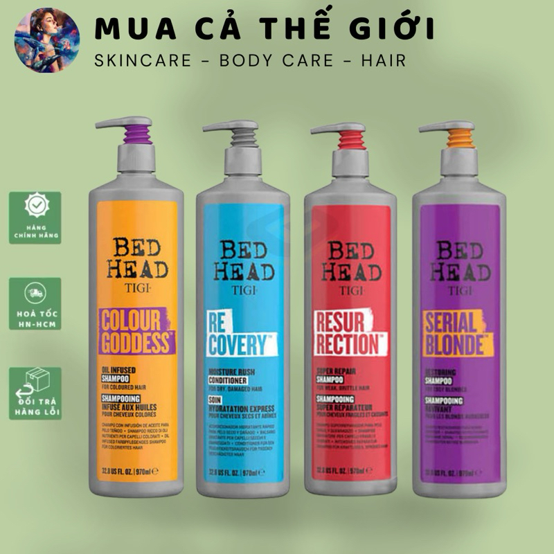 Dầu gội TIGI Bed Head chăm sóc tóc phục hồi tóc hư tổn