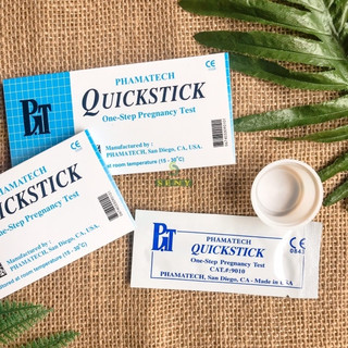 Que thử thai Quickstick hàng chính hãng Công Ty PHARMATECH sản xuất tại Hoa Kỳ_Hộp 1 que