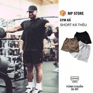 Quần Short Thể Thao Nam 6inch Form Vừa Hoạ Tiết Thêu Cao Cấp Local Brand 2025
