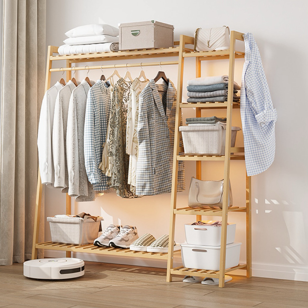 Tủ treo quần áo NTHT 3 khoang gỗ thông tự nhiên hàng xuất khẩu không mối mọt | BigBuy360 - bigbuy360.vn