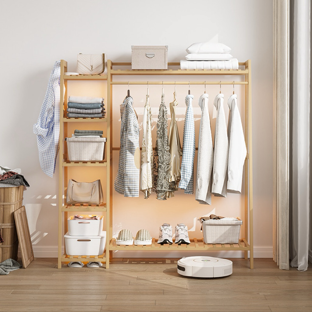 Tủ treo quần áo NTHT 3 khoang gỗ thông tự nhiên hàng xuất khẩu không mối mọt | BigBuy360 - bigbuy360.vn