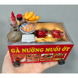 Mô hình xe đồ ăn các loại 1/12