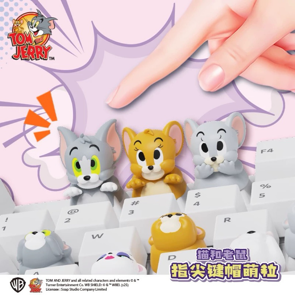 [Chính Hãng] Blind Box Keycaps Tom & Jerry - Soap Studio