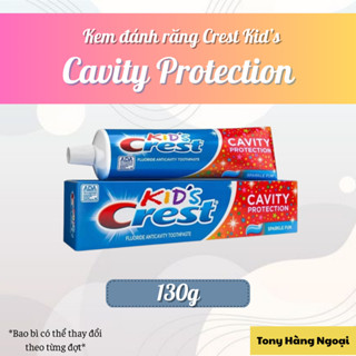 Crest Kids – Kem Đánh Răng Cho Bé 130g Cavity Protection [Hàng Mỹ] - Tony Hàng Ngoại