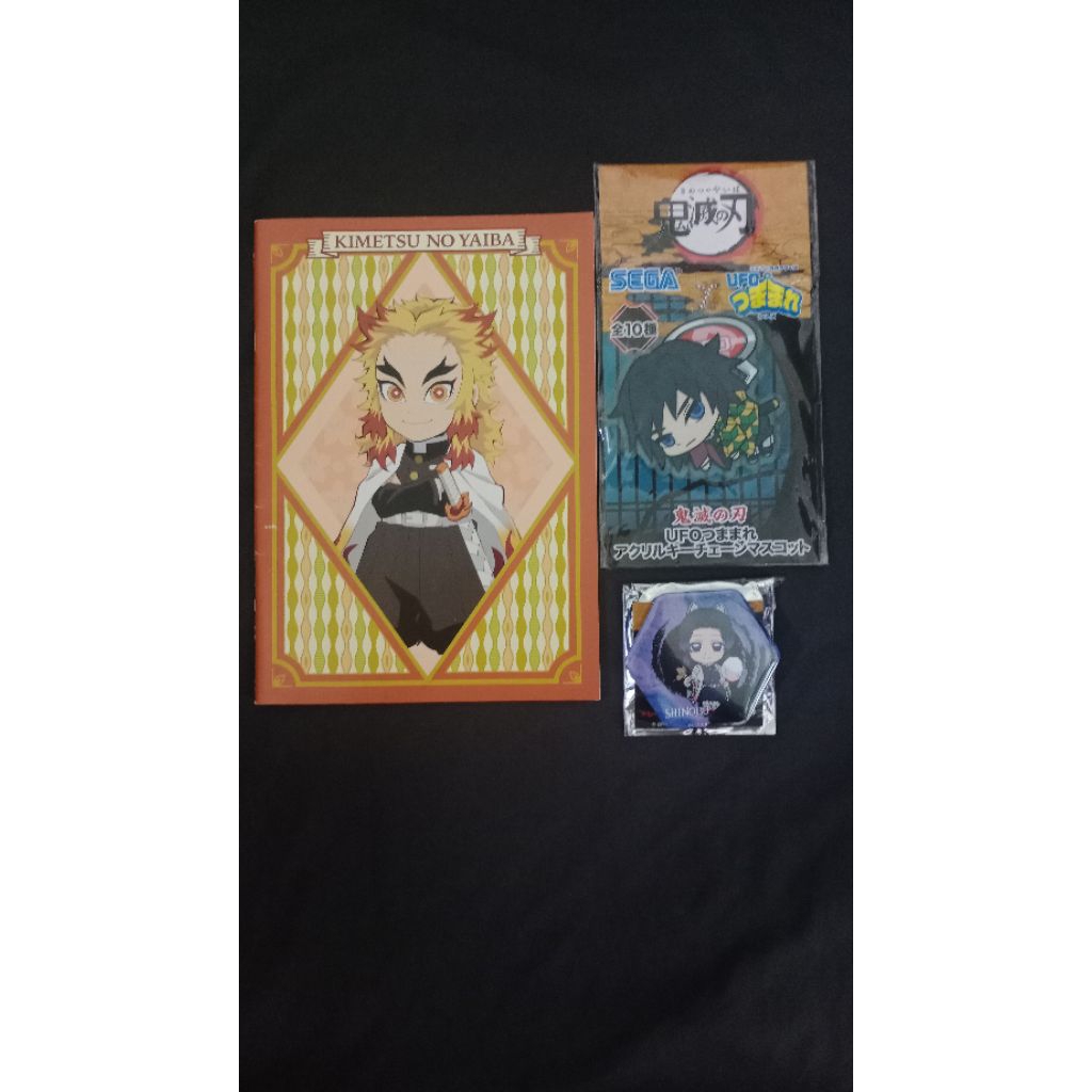 [ Chính hãng ] Sổ Rengoku, móc khoá Giyuu, Ghim cài Shinobu