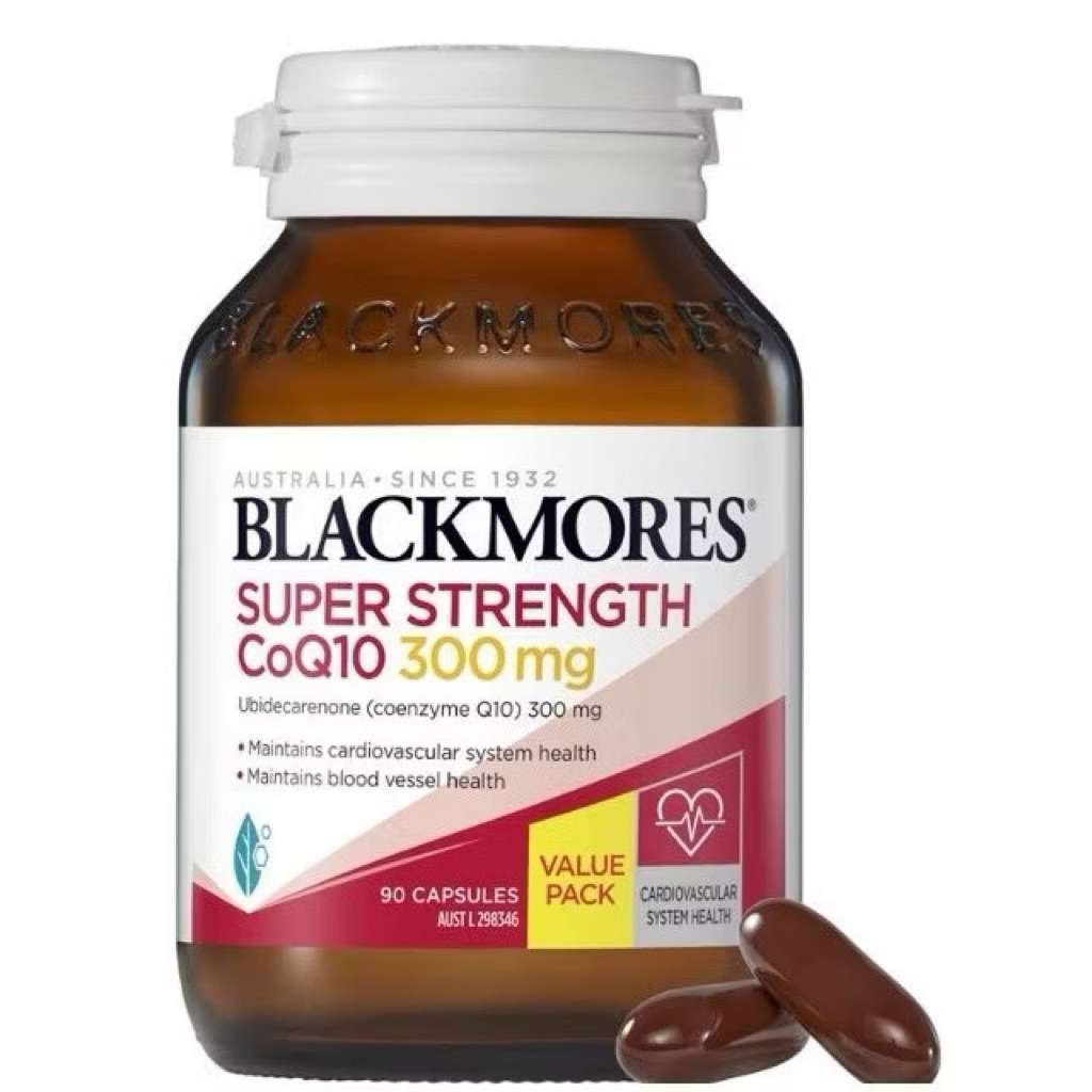 Blackmores Super Strength CoQ10 300mg 90 Capsules Exclusive Size