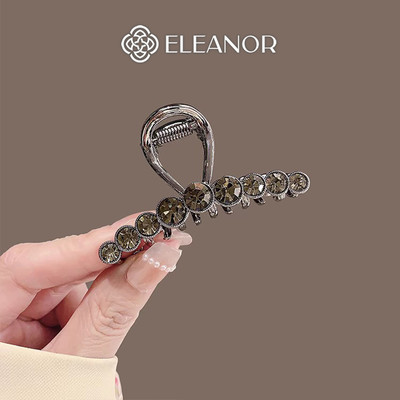 Kẹp tóc nữ Eleanor Accessories đính đá lấp lánh phụ kiện tóc kẹp tóc càng cua 10352