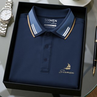 Áo Polo nam cao cấp FAVOR Logo Thêu [Tặng Hộp Gói Quà Xịn] Vải cá sấu FeelMax thoáng mát - SIXMEN