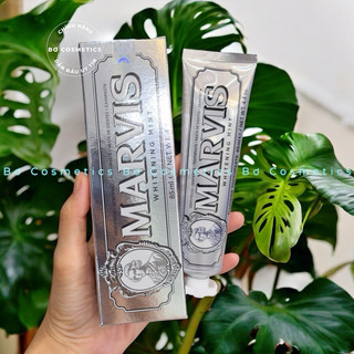 Kem Đánh Răng Marvis Whitening Mint 85ml - Dòng Trắng Răng | Bơ Cosmetics