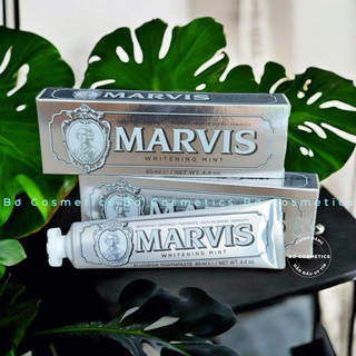 Kem Đánh Răng Marvis Whitening Mint 85ml - Dòng Trắng Răng | Bơ Cosmetics