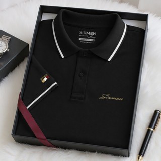 Áo thun Polo nam cao cấp có cổ bẻ SIXMEN [Tặng Kèm Hộp Quà] - PRIMEI - vải cá sấu FeelMax thoáng mát