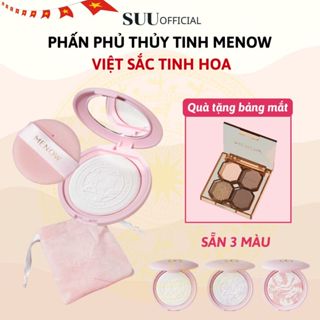   BẢN ĐẶC BIỆT  Phấn Phủ Thủy Tinh MENOW VIỆT SẮC TINH HOA Dạng Nén 7G Kiềm Dầu Nâng Tone Nhẹ Nhàng Tự Nhiên 