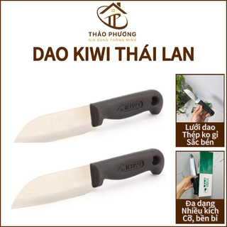 Dao làm bếp Kiwi Thái Lan size 475-477-478-479, dao bếp cán nhựa đen