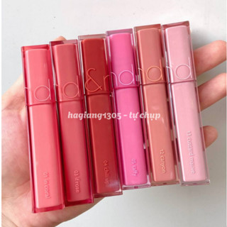 Son Tint Bóng Romand Dewyful Water Tint Màu 13 Custard Mauve - Hồng lạnh baby căng mọng