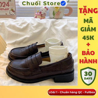   BẢN XỊN CHUẨN QC  Giày oxford nữ LOẠI 1 mũi tròn thiết kế đơn giản basic hợp mọi phong cách xinh iu 