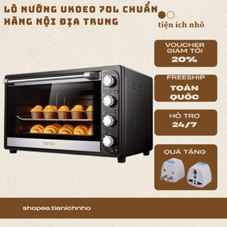 Lò Nướng Đối Lưu UKOEO 70L Hàng Nội Địa Trung Tặng Kèm Jack Chuyển Đổi 2 Chân - Bảo Hành 12 Tháng