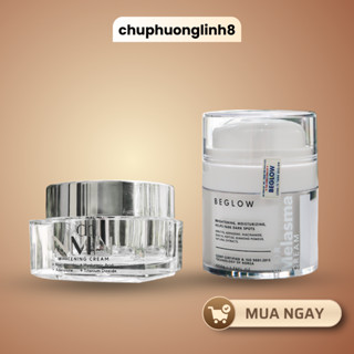  Combo Kem Ngày NMN Chuskin và Kem Đêm Bạch Tuyết 50G Dưỡng trắng phục hồi căng bóng da CB0176 