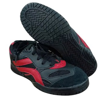  Giày Cầu Lông Asia MCS 02 Màu Đen Đỏ Giày Bóng Chuyền Giày Thể Thao Đa Năng 