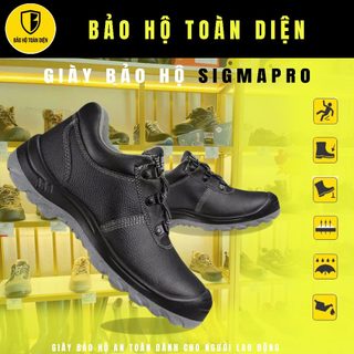  Giày Bảo Hộ Lao Động Thấp Cổ - Cao Cổ Sigmapro_Chống đinh,chống trượt,chống nước mũi giày lót thép 
