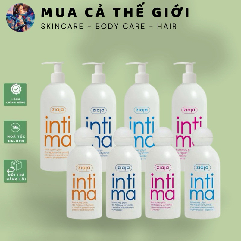 Dung dịch vệ sinh phụ nữ Intima Ziaaja
