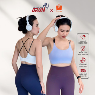   ÁO  Bra COMFORT - Áo Tập Thể Thao Nữ. ĐỆM SU ĐÚC Dày Dặn. Mềm Mát Mịn. Chất LYCRA Cao Cấp. BRUN 