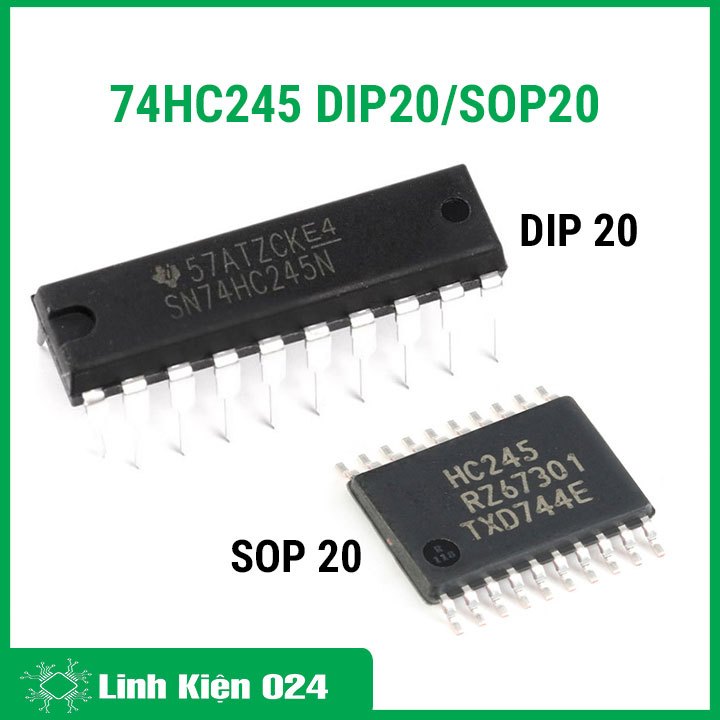 74HC245 OCTAL BUS TRANSCEIVER TRI-STATE 5.2MM
