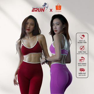 [SET LẺ] SEY URBAN VIBE - Áo Bra Lẻ, Áo Phủ Bụng Lẻ: Sẵn Đệm- Quần Short Đùi, Quần Legging dài. BRUN