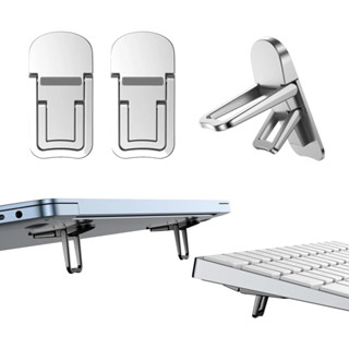  2 Chân Đế Laptop Mini Có Thể Gập Lại Bàn Phím Máy Tính Di Động Nâng Với 2 Góc Có Thể Điều Chỉnh Chân Đế Notebook Vô Hì 