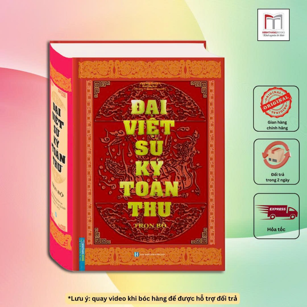 Sách -  (bìa cứng) Đại Việt Sử Ký Toàn Thư