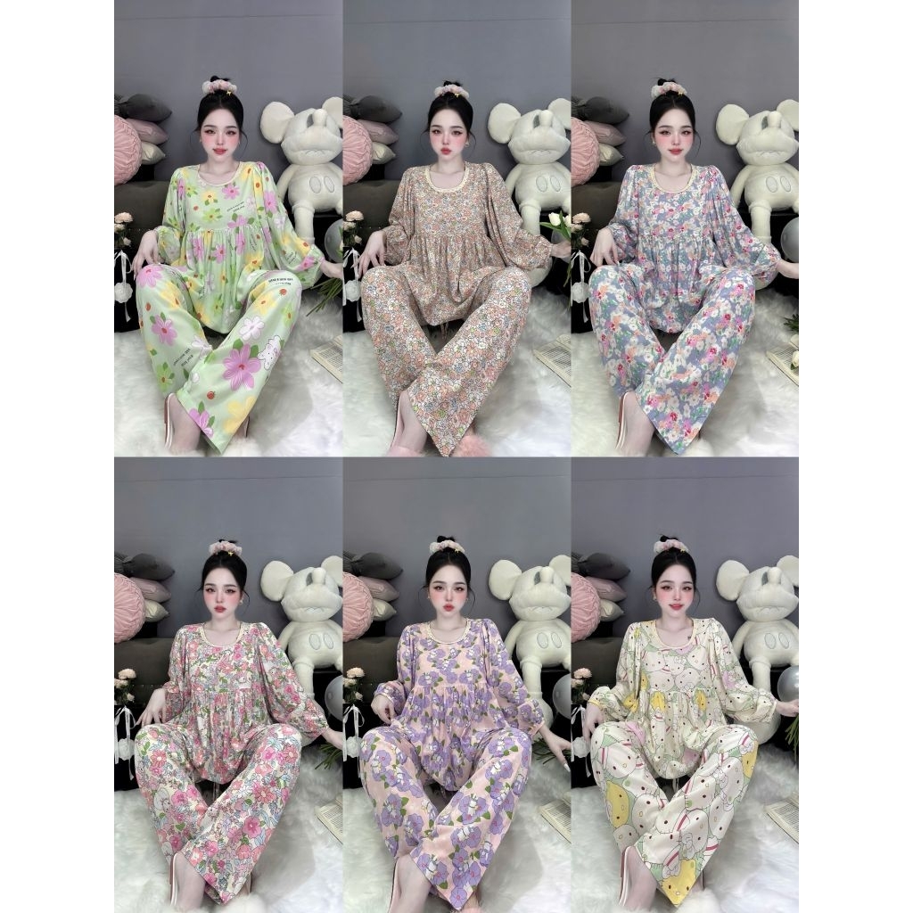 BỘ TOLE CỔ TRÒN FROM BABYDOLL