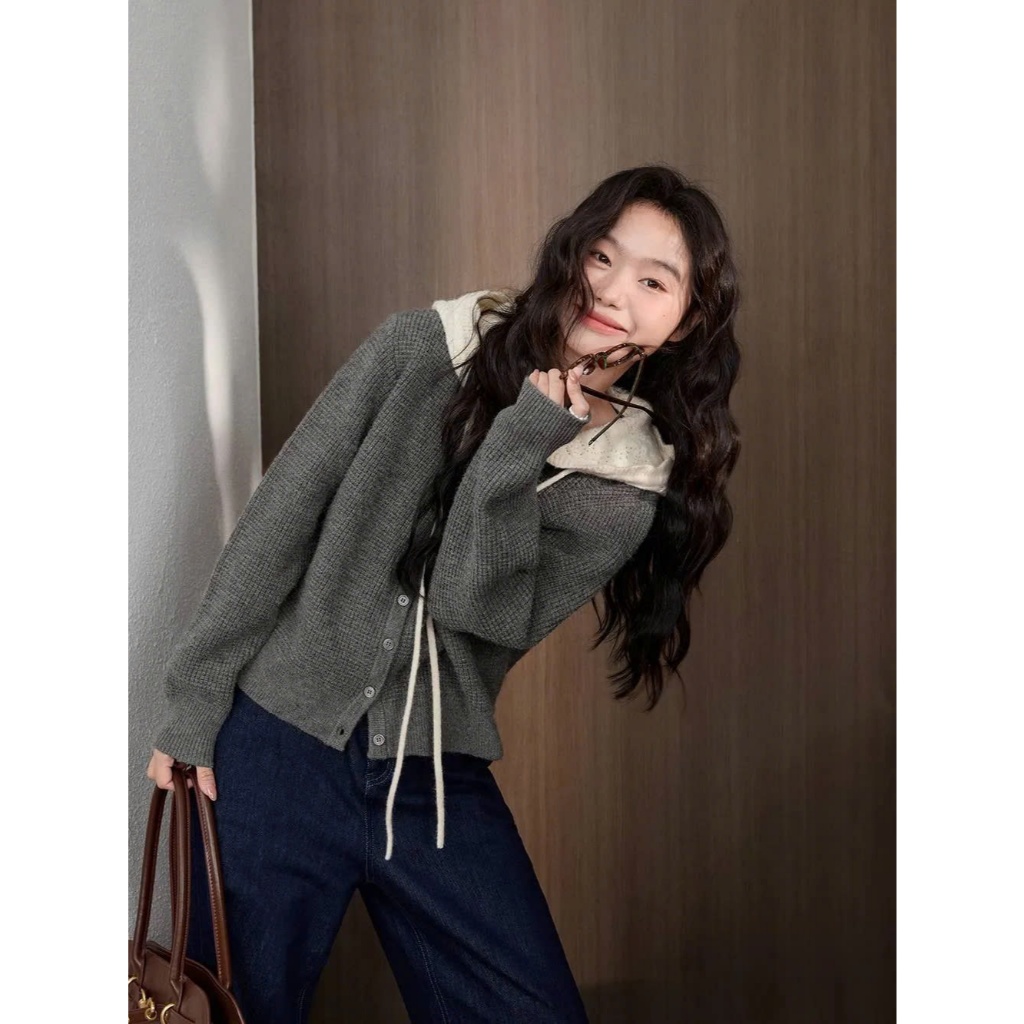 [SẴN M] Áo hoodie phối mũ len cover Kuose