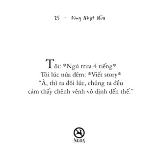 Sách Đừng Nhạt Nữa - Ngoa - Kira 