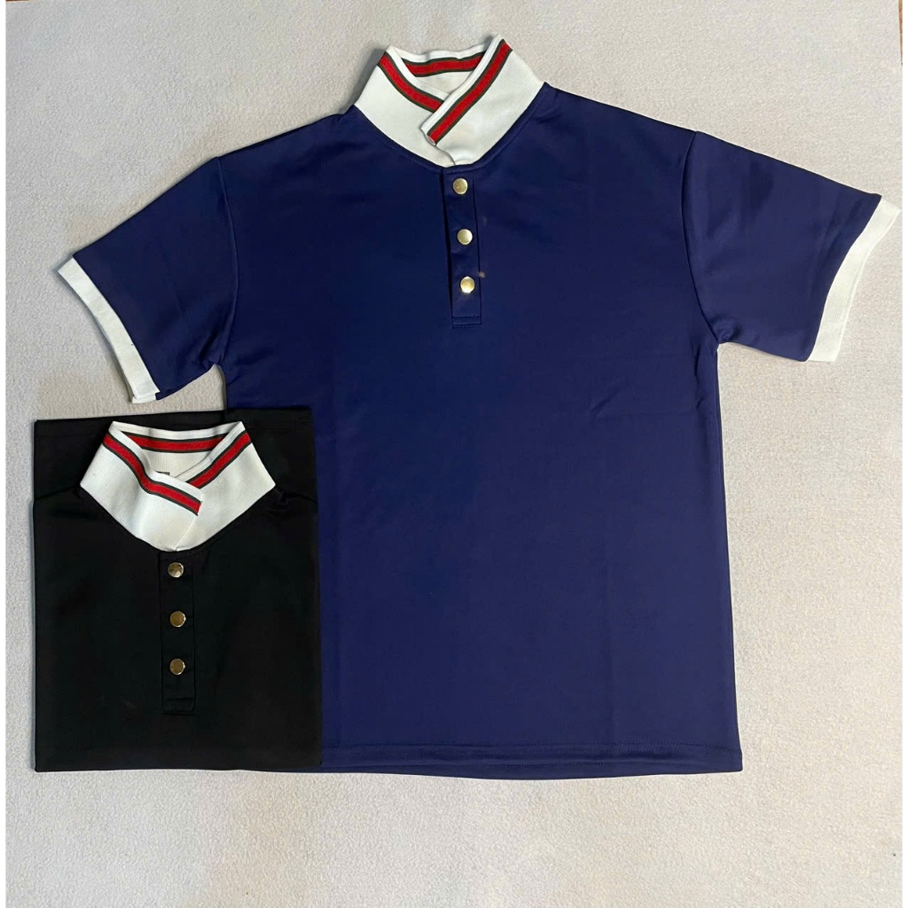 Áo Polo Nam Boy Phố ĐSQ Ba Cúc Mạ Vàng Đủ Hai Màu Cho ae Thẩm nha