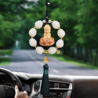 Khánh Treo Xe Ô Tô Phong Thủy Liên Hoa Phật - Mang Lại May Mắn, Tài Lộc, May Mắn Trên Mọi Cung Đường